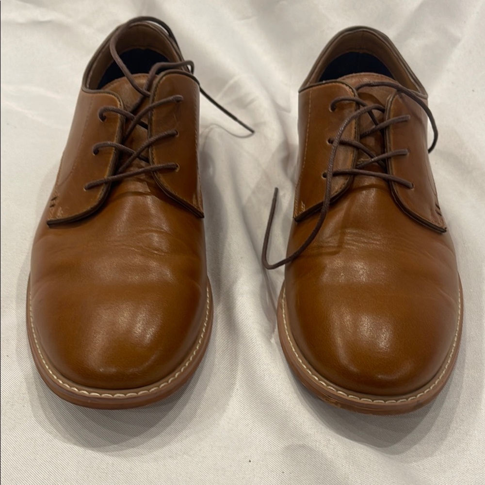 Classic Brown Leather Men's Shoes